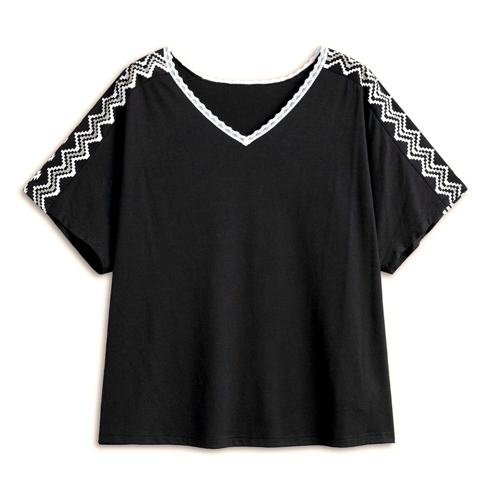 Geometric Print T-shirt